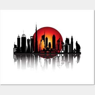 Dubai Sun Posters and Art